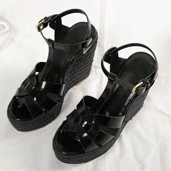 summer woman sandals shoes women pumps platform wedges heel fashion casual loop bling star thick sole women shoes with box213j, Black
summer woman sandals shoes women pumps platform wedges heel fashion casual loop bling star thick sole women shoes with box213j, Black