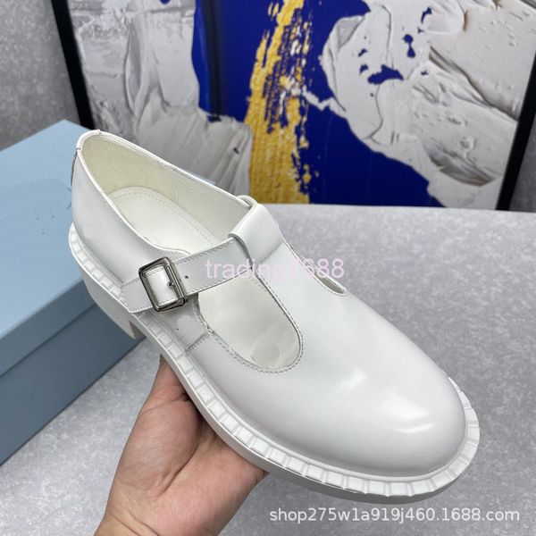 sandals spring and summer cowhide hollow buckle belt round head short heel thick gear bottom british style fashion leffer shoes single, Black
sandals spring and summer cowhide hollow buckle belt round head short heel thick gear bottom british style fashion leffer shoes single, Black