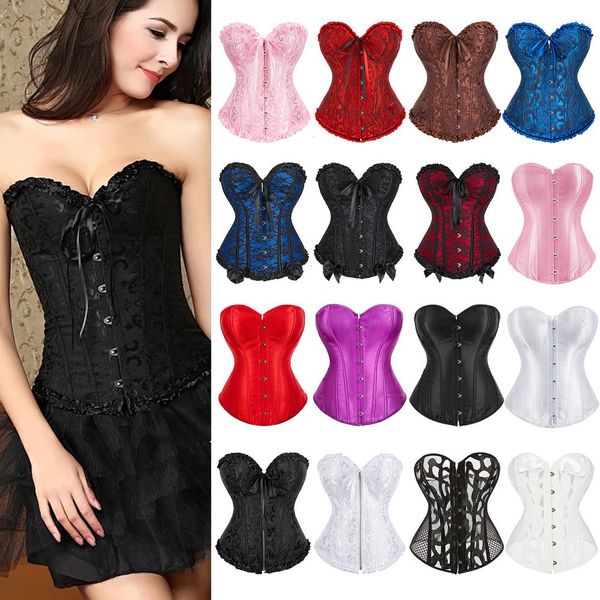 bustier gothic lace up elastic boned overbust corselet steampunk body shapewear women slimming korset, Black;white
bustier gothic lace up elastic boned overbust corselet steampunk body shapewear women slimming korset, Black;white