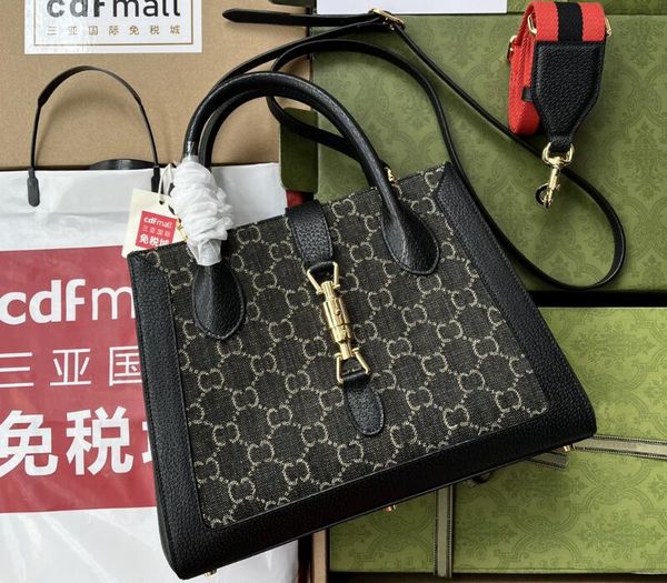 realfine bags 5a 649016 30cm black denim jackies 1961 medium tote shoulder handbags for women purse with dust bag+box
realfine bags 5a 649016 30cm black denim jackies 1961 medium tote shoulder handbags for women purse with dust bag+box