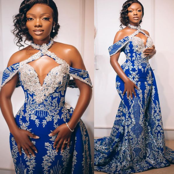2022 plus size arabic aso ebi mermaid royal blue prom dresses lace beaded evening formal party second reception birthday engagement gowns dr, Black
2022 plus size arabic aso ebi mermaid royal blue prom dresses lace beaded evening formal party second reception birthday engagement gowns dr, Black