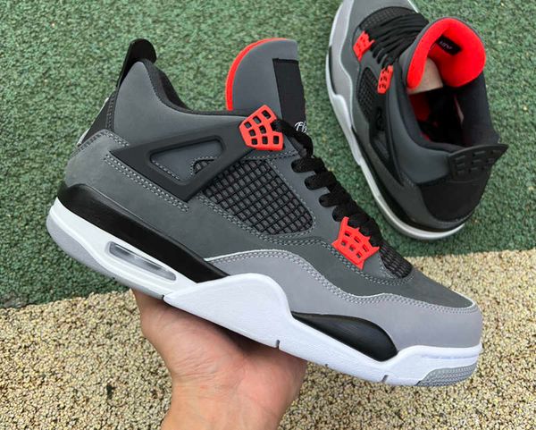 2022 release jumpman 4 infrared basketball shoes 4s dark grey/infrared 23-black-cement grey women men outdoor sneakers with box size 13
2022 release jumpman 4 infrared basketball shoes 4s dark grey/infrared 23-black-cement grey women men outdoor sneakers with box size 13