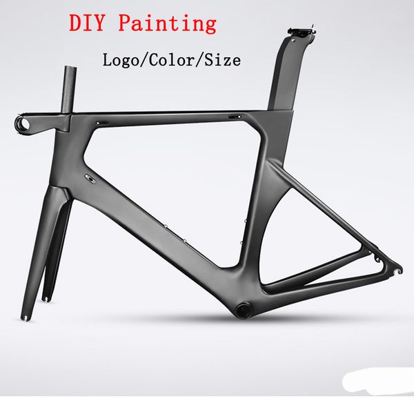 custom diy painting road bike frame bb386 ultralight t1000 full carbon frameset fork v-brake bicycle frames 50/52/54/56/58cm
custom diy painting road bike frame bb386 ultralight t1000 full carbon frameset fork v-brake bicycle frames 50/52/54/56/58cm