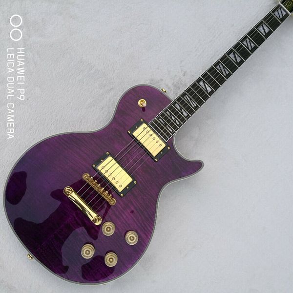diy purple horizontal striped hollow 6 string electric guitar
diy purple horizontal striped hollow 6 string electric guitar