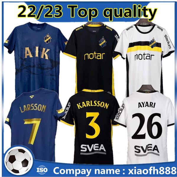 22 23 aik royal edition fotboll soccer jerseys 2022 2023 home away black golden papagiannopoulos rogic larsson tihi anniversary maillots foo, Black;yellow
22 23 aik royal edition fotboll soccer jerseys 2022 2023 home away black golden papagiannopoulos rogic larsson tihi anniversary maillots foo, Black;yellow