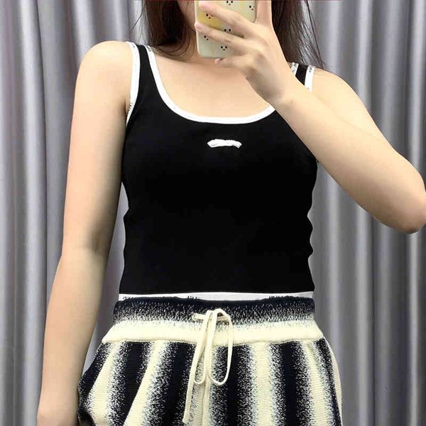women's tanks & camis small fragrance vest women's summer inside and outside wear letter embroidery pattern short exposed navel sm, White
women's tanks & camis small fragrance vest women's summer inside and outside wear letter embroidery pattern short exposed navel sm, White