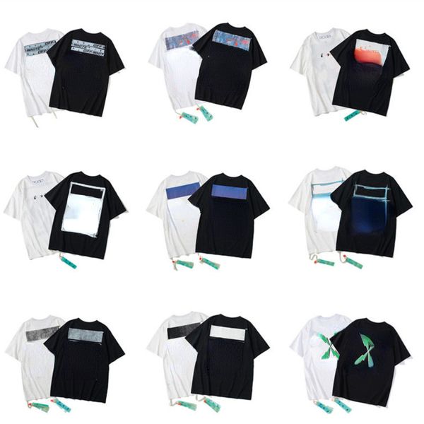 european american off mens t shirt designer shirts summer cotton short-sleeve tshirt hip hop men women ow loose oversize versatile couple ro, White;black
european american off mens t shirt designer shirts summer cotton short-sleeve tshirt hip hop men women ow loose oversize versatile couple ro, White;black