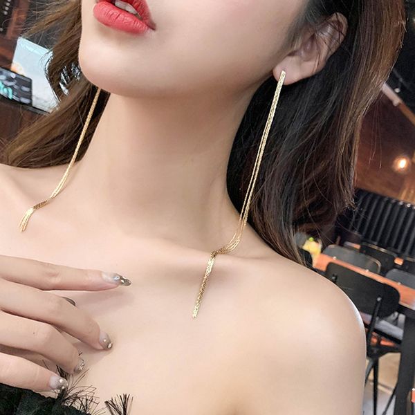 fine tassel temperament goddess dangle earrings for women korean fashion earring daily birthday party jewelry gifts, Silver
fine tassel temperament goddess dangle earrings for women korean fashion earring daily birthday party jewelry gifts, Silver