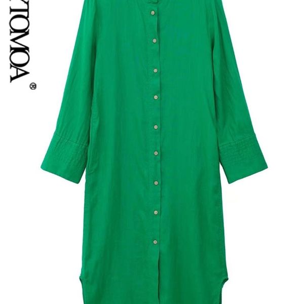 kpytomoa women fashion front buttoned linen green midi dress vintage long sleeve side vents female dresses vestidos mujer 220516, Black;gray
kpytomoa women fashion front buttoned linen green midi dress vintage long sleeve side vents female dresses vestidos mujer 220516, Black;gray