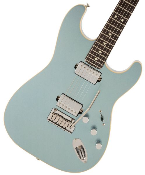 made in japan modern st hh mystic ice blue electric guitar 
made in japan modern st hh mystic ice blue electric guitar