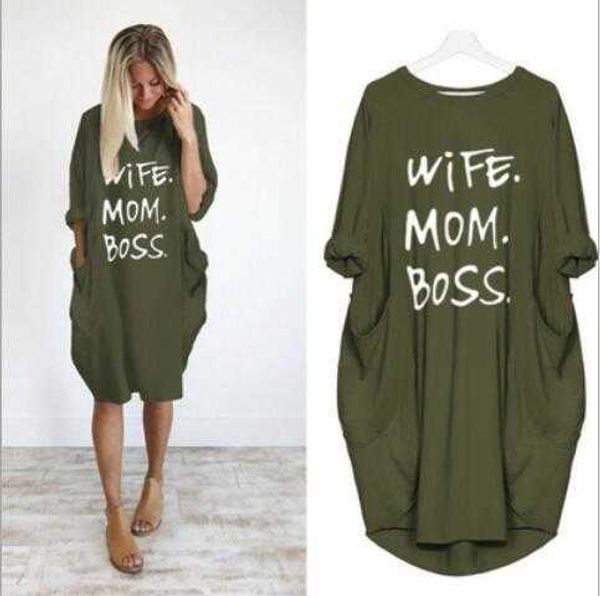 summer women letter printed dresses fashion crew neck panelled ladies dresses casual loose long sleeve apparel, Black;gray
summer women letter printed dresses fashion crew neck panelled ladies dresses casual loose long sleeve apparel, Black;gray