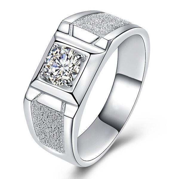 cluster rings doyubo adjustable men 925 sterling silver frosted grain finger ring engrave name & date logo male vb375, Golden;silver
cluster rings doyubo adjustable men 925 sterling silver frosted grain finger ring engrave name & date logo male vb375, Golden;silver