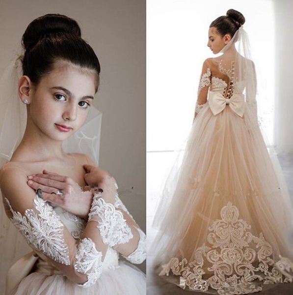 flower girl dresses jewel neck ball gown lace appliques beads with bow kids girls pageant dress sweep train birthday gowns, White;blue
flower girl dresses jewel neck ball gown lace appliques beads with bow kids girls pageant dress sweep train birthday gowns, White;blue