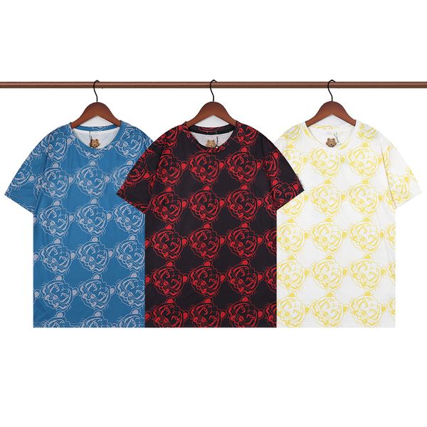 men and women's summer t-shirt letters printing oversized short sleeve fashion casual women t-shirt street embroidery tiger head, White
men and women's summer t-shirt letters printing oversized short sleeve fashion casual women t-shirt street embroidery tiger head, White