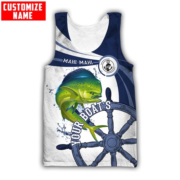 custom name mahi-mahi fishing 3d printed mens vest fashion sleeveless t-shirt summer streetwear cool tank bx51 220607, White;black
custom name mahi-mahi fishing 3d printed mens vest fashion sleeveless t-shirt summer streetwear cool tank bx51 220607, White;black