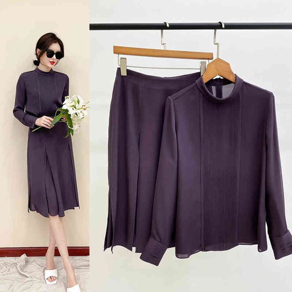 women's suits blazers p375480 gd crepe silk shirt split skirt suit women's yuan, White;black
women's suits blazers p375480 gd crepe silk shirt split skirt suit women's yuan, White;black