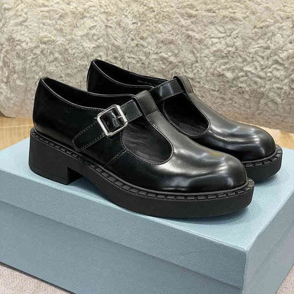 dress shoes spring blue shoes round head british style mary jane single flat heel sandals, Black
dress shoes spring blue shoes round head british style mary jane single flat heel sandals, Black