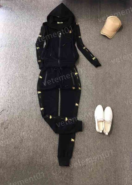 womens two piece pants gold logo-print hooded jacket with stylish black casual pants 2 piece sets luxury designer tracksuits 0912, White
womens two piece pants gold logo-print hooded jacket with stylish black casual pants 2 piece sets luxury designer tracksuits 0912, White