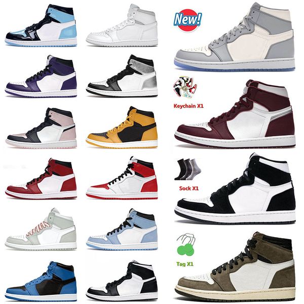 authentic 2022 og jumpman 1 1s mens basketball shoes bordeaux twist patent royal blue neutral grey unc outdoor sneakers trainers 36-46
authentic 2022 og jumpman 1 1s mens basketball shoes bordeaux twist patent royal blue neutral grey unc outdoor sneakers trainers 36-46