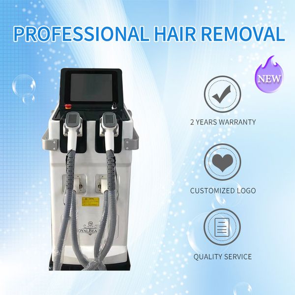 new double hand pieces diode laser for permanent hair removal machine salon clinic home use awesome whole sales price, Black
new double hand pieces diode laser for permanent hair removal machine salon clinic home use awesome whole sales price, Black