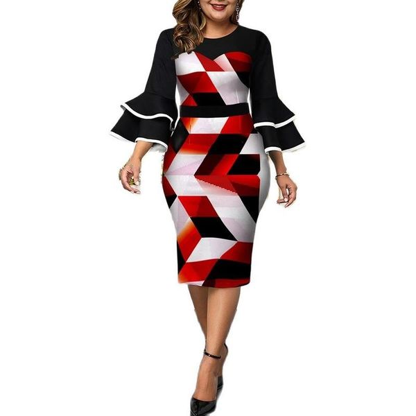 ethnic clothing plus size dress women elegant geometric printed flare sleeve party dresses 2022 autumn wedding evening club 3xl 4xl 5xl, Black
ethnic clothing plus size dress women elegant geometric printed flare sleeve party dresses 2022 autumn wedding evening club 3xl 4xl 5xl, Black