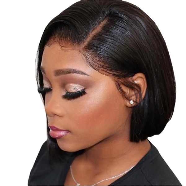 613 blonde short bob wigs lace front wigs brazilian straight 13x4 lace front human hair wigs pre plucked for women ombre 1b/613, Black
613 blonde short bob wigs lace front wigs brazilian straight 13x4 lace front human hair wigs pre plucked for women ombre 1b/613, Black