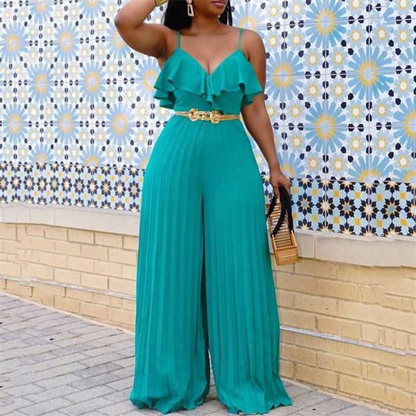 oversized chiffon jumpsuits and rompers for women large solid high waisted pleated v neck elegant evening night party 220630, Black;white
oversized chiffon jumpsuits and rompers for women large solid high waisted pleated v neck elegant evening night party 220630, Black;white