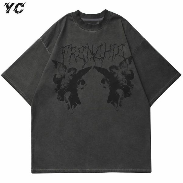 hip hop streetwear oversize t-shirt harajuku men's tshirt angel dark print cotton retro t shirt summer short sleeve 220708, White;black
hip hop streetwear oversize t-shirt harajuku men's tshirt angel dark print cotton retro t shirt summer short sleeve 220708, White;black