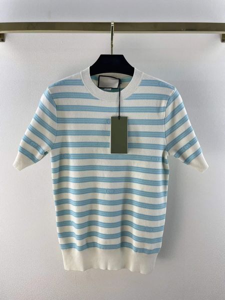 women's knits & tees 2022 summer autumn o neck short sleeve high end jacquard pullovers women's designer sweater 0613-1, White
women's knits & tees 2022 summer autumn o neck short sleeve high end jacquard pullovers women's designer sweater 0613-1, White