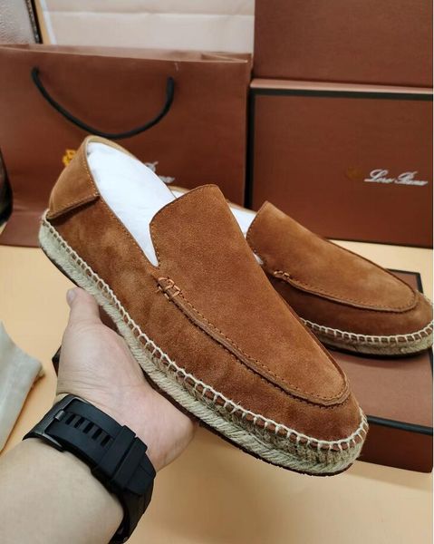 suede leather mens loro leisure shoes slip on luxury designer lp summer open walk moccasin sneakers shoe 35-46, Black
suede leather mens loro leisure shoes slip on luxury designer lp summer open walk moccasin sneakers shoe 35-46, Black