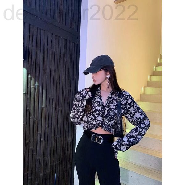 women's sweaters designer chaopai 22 early spring french rose full print dark series sassy and cool casual fashion shirt sqby, White;black
women's sweaters designer chaopai 22 early spring french rose full print dark series sassy and cool casual fashion shirt sqby, White;black