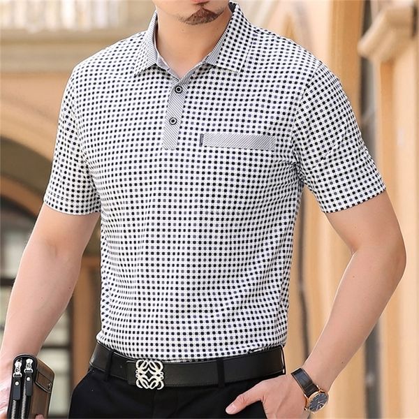 thoshine brand men summer polo shirts 95% viscose business style male plaid dot polo shirt smart causal camisa turn-down collar 220421, White;black
thoshine brand men summer polo shirts 95% viscose business style male plaid dot polo shirt smart causal camisa turn-down collar 220421, White;black