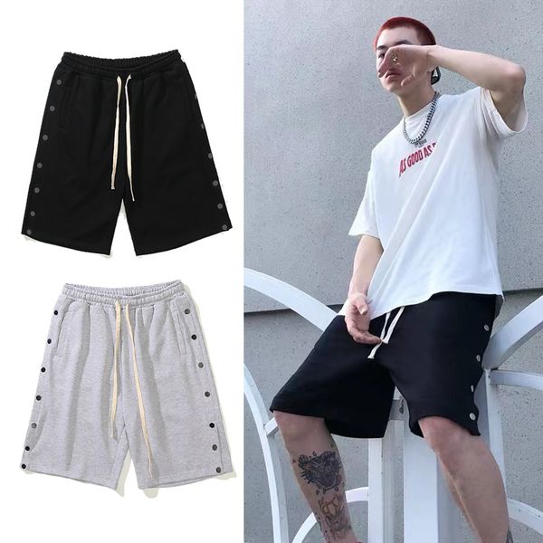 shorts jogger solid side button men women running baggy skateboard beach short pants hip hop, White;black
shorts jogger solid side button men women running baggy skateboard beach short pants hip hop, White;black