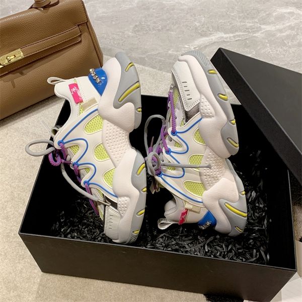 brand fashion women chunky sneakers summer breathable ladies casual sports shoes thick sole womans footwear 220623, Black
brand fashion women chunky sneakers summer breathable ladies casual sports shoes thick sole womans footwear 220623, Black