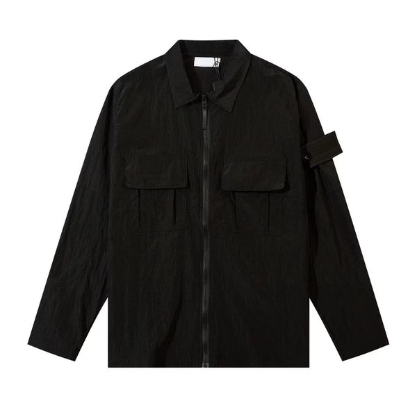 mens jackets jumper designer windbreaker metallic reflective nylon patched pockets chore coat pa jean jacket embroidered armbands quick-dryi, Black;brown
mens jackets jumper designer windbreaker metallic reflective nylon patched pockets chore coat pa jean jacket embroidered armbands quick-dryi, Black;brown