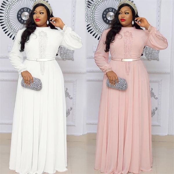 md robe africaine long sleeve dresses for women elegant wedding gown muslim chiffon abaya turkish dubai kaftan dress outfit 220713, Black
md robe africaine long sleeve dresses for women elegant wedding gown muslim chiffon abaya turkish dubai kaftan dress outfit 220713, Black