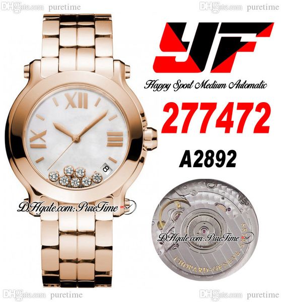 yf happy sport mini 277472 swiss eta 955.112 quartz womens ladies watch 36mm rose gold white textured roman dial steel bracelet super editio, Slivery;brown
yf happy sport mini 277472 swiss eta 955.112 quartz womens ladies watch 36mm rose gold white textured roman dial steel bracelet super editio, Slivery;brown