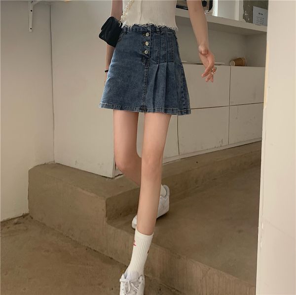 skirts chic college denim skirt women high waist a-line girls irregular bf black pleated short summer skirts
skirts chic college denim skirt women high waist a-line girls irregular bf black pleated short summer skirts