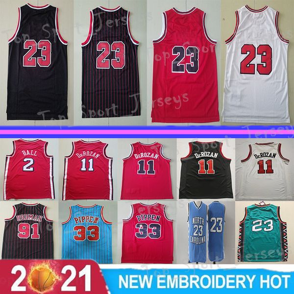 men basketball demar derozan jersey 11 zach lavine 8 lonzo ball 2 nikola vucevic 9 scottie pippen 33 dennis rodman 91 mens shirts 23 basketb, Black;red
men basketball demar derozan jersey 11 zach lavine 8 lonzo ball 2 nikola vucevic 9 scottie pippen 33 dennis rodman 91 mens shirts 23 basketb, Black;red