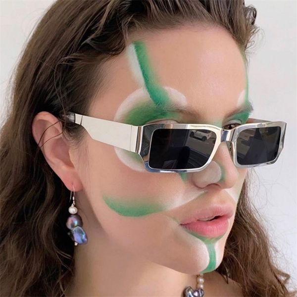 90s luxury fashion sunglasses vintage women brand rectangle metal frame sun glasses y2k style steampunk eyewear gothic aesthetic 220518, White;black
90s luxury fashion sunglasses vintage women brand rectangle metal frame sun glasses y2k style steampunk eyewear gothic aesthetic 220518, White;black