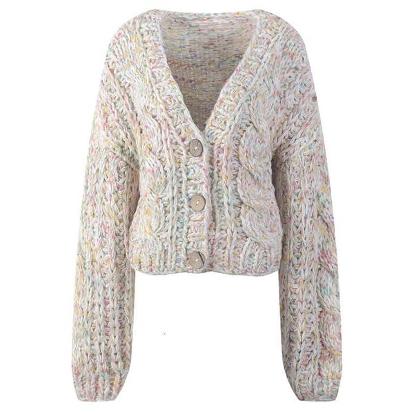 women's knits tees short cardigan collar fried dough twist braid sweater single breasted autumn and winter women's long sleeved v-, White
women's knits tees short cardigan collar fried dough twist braid sweater single breasted autumn and winter women's long sleeved v-, White