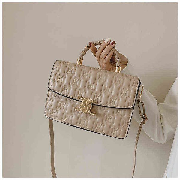 2022 fashion new embossed women's bag triumphal arch lock small square texture single shoulder msenger bag fashion luxury handbags
2022 fashion new embossed women's bag triumphal arch lock small square texture single shoulder msenger bag fashion luxury handbags