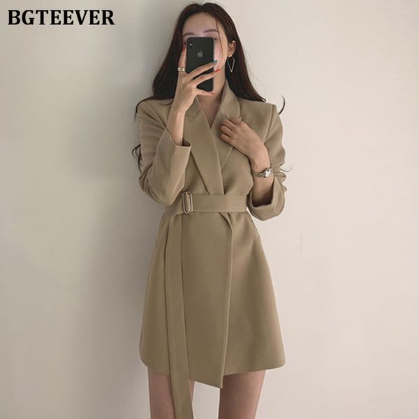 ol style notched collar sashes women blazer dress full sleeve slim waist female short dress suit dress vestidos 2022, White;black
ol style notched collar sashes women blazer dress full sleeve slim waist female short dress suit dress vestidos 2022, White;black