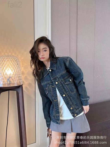 women's leather & faux designer l's early spring 2022 new denim jacket is thin and age reducing, versatile embossed fashion, Black
women's leather & faux designer l's early spring 2022 new denim jacket is thin and age reducing, versatile embossed fashion, Black