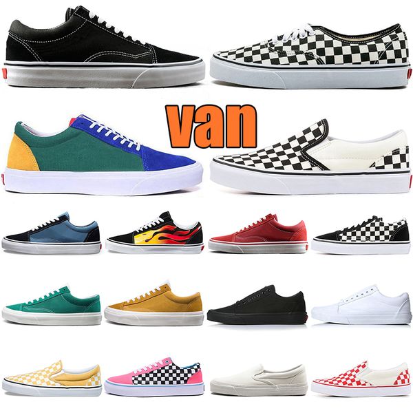 van old skool designers canvas shoes men women running trainers slip-on checkerboard triple black yacht club mens outdoor sneakers
van old skool designers canvas shoes men women running trainers slip-on checkerboard triple black yacht club mens outdoor sneakers