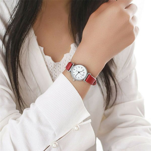 women round analog clock ladies fashion wristwatches female gift watch classic women's casual quartz leather band strap watches, Slivery;brown
women round analog clock ladies fashion wristwatches female gift watch classic women's casual quartz leather band strap watches, Slivery;brown