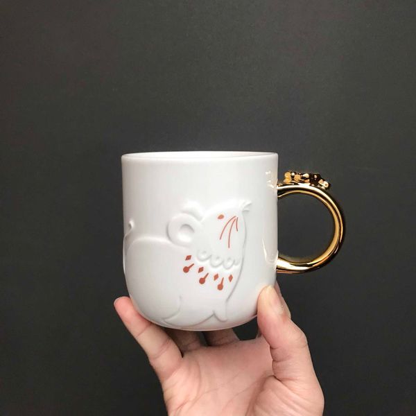 2020 starbucks cup new year mouse year elegant platinum mug ceramic water cup 355ml
2020 starbucks cup new year mouse year elegant platinum mug ceramic water cup 355ml
