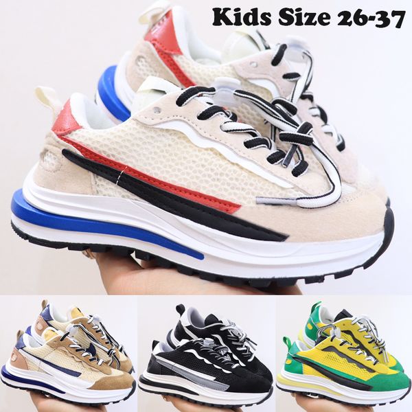 vaporwaffle kids running shoes elastic band ldv waffle sesame blue void sail tour yellow black white outdoor babys sneakers size 26-37
vaporwaffle kids running shoes elastic band ldv waffle sesame blue void sail tour yellow black white outdoor babys sneakers size 26-37