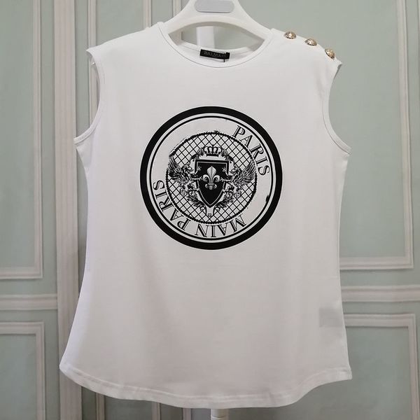 womens t-shirt women designer clothes vest womens t shirts summer sleeveless for female clothing size s-xl, White
womens t-shirt women designer clothes vest womens t shirts summer sleeveless for female clothing size s-xl, White