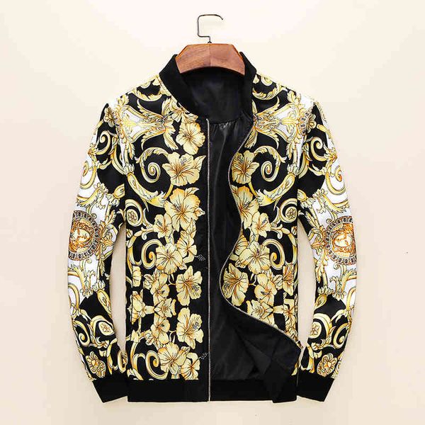 men's jackets stand collar casual printed jacket men's cardigan zipper fashion y90o, Black;brown
men's jackets stand collar casual printed jacket men's cardigan zipper fashion y90o, Black;brown